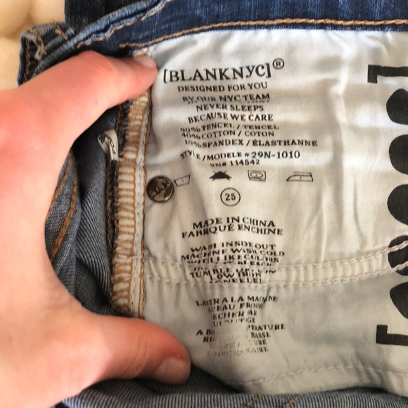 Blank NYC Raw Hem Intro Skinny Jeans - Picture 8 of 8